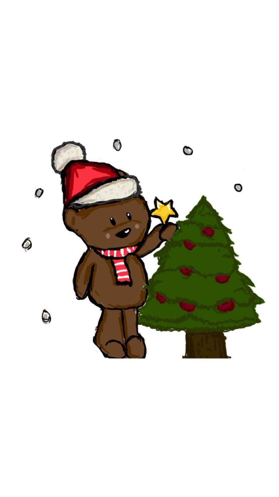 Weihnachtsmotiv Lucy