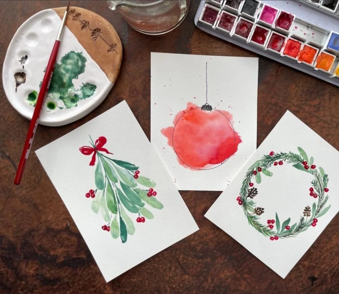 Weihnachtsworkshop Malen