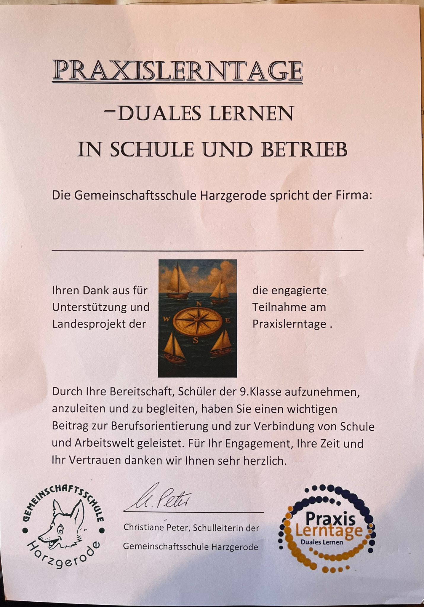 Meine Praxislerntage