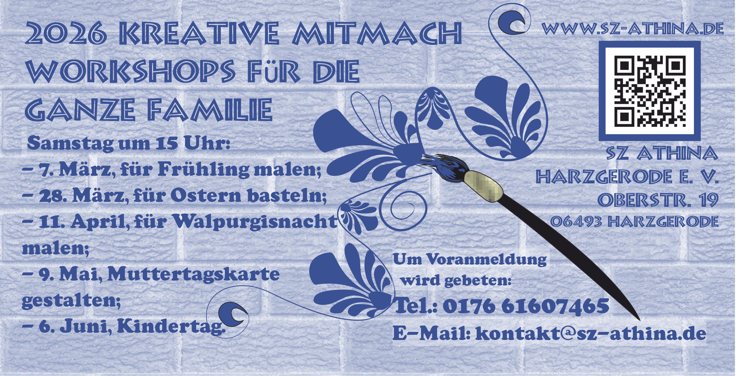 2026 Workshops&Kunst