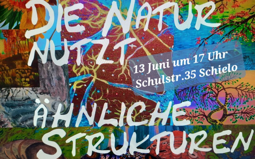Ausstellungseröffnung „Geheimnisvolles Geflecht“ in der Kulturschule Schielo