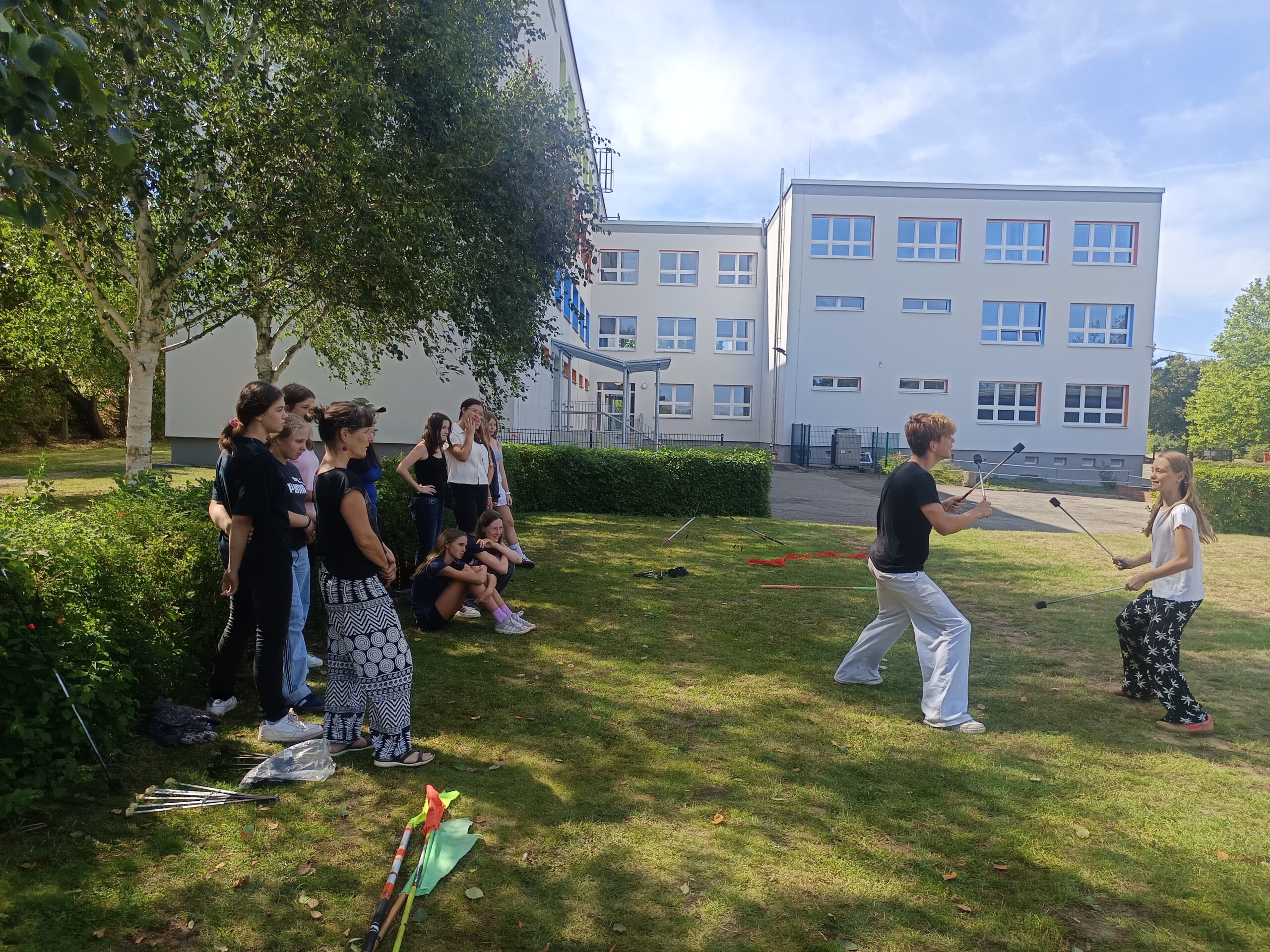 Unser Feuertheaterprojekt ist gestartet